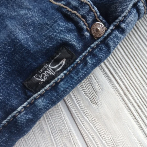 Silver Jeans Co. Bootcut Jeans Womens 30x30 Blue Dark Wash Denim Zip Fly - Picture 15 of 15